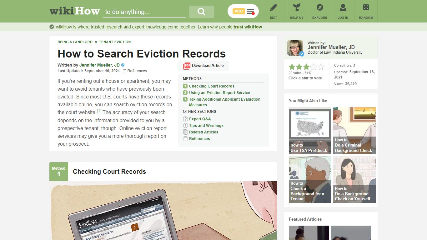 3 Ways to Search Eviction Records - wikiHow
