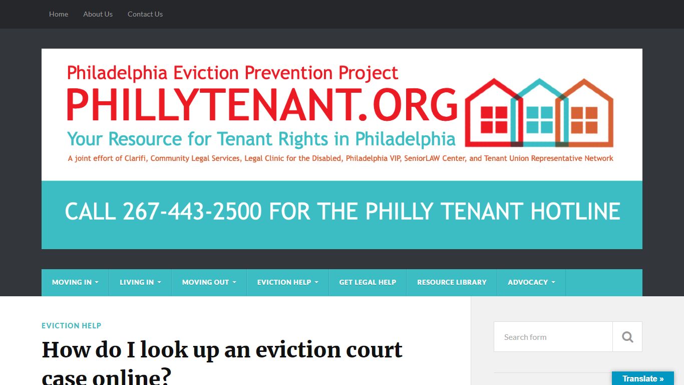 How do I look up an eviction court case online? - PhillyTenant.Org